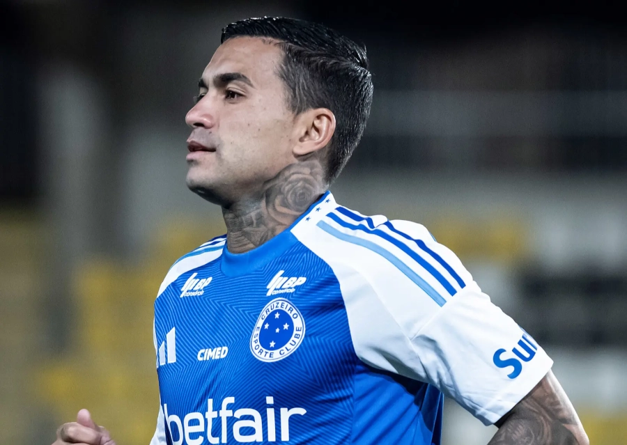 DUDU RESCINDE CONTRATO COM O CRUZEIRO APÓS APENAS CINCO MESES